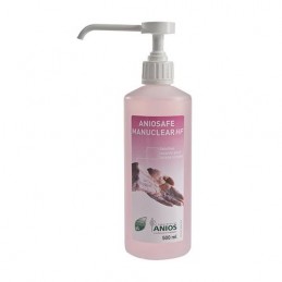 Savon ANIOSAFE Manuclear Haute fréquence - Savon antiseptique - Flacon pompe 500 ml