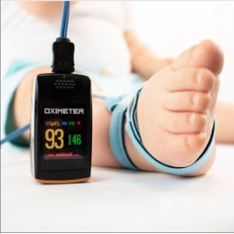 Oxymètre de Pouls PC-60E avec capteur néonatal (0-2 ans)