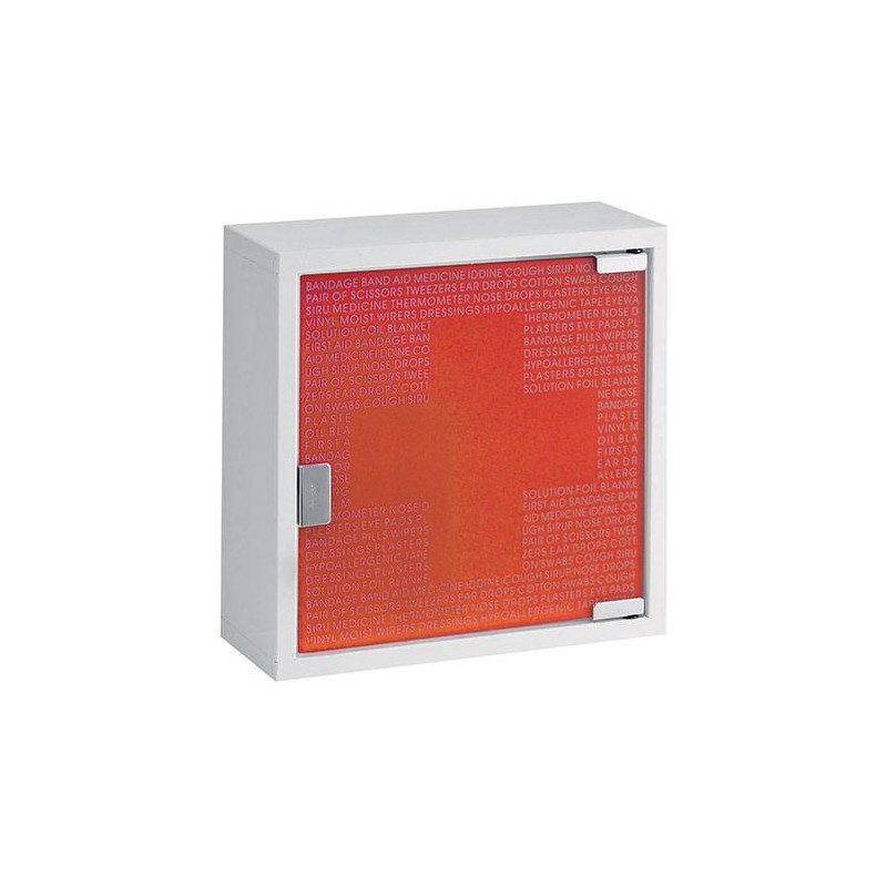 Armoire à pharmacie design 1 porte vide Secourisme
