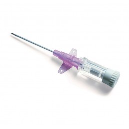 Catheter court à ailettes SURFLO W à ailettes rose 20G