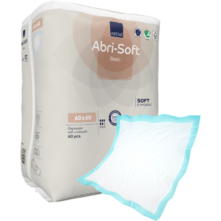 Alèse Jetable ABRISOFT Basic 60x60 cm