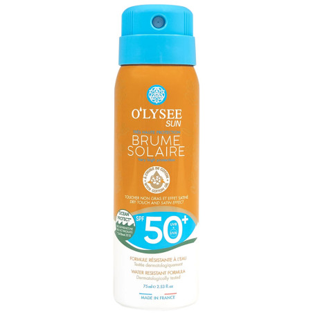 Brume solaire très haute protection SPF50 75ml