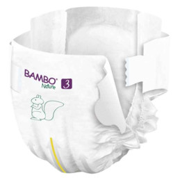 Couches Bébé BAMBO NATURE - T3 - 4-8 kg - 28 couches
