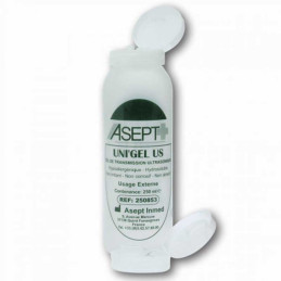 Gel de transmission ultrasonique Unigel - 250 ml
