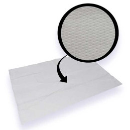 Draps d’examen gaufrés 135 formats 50x35 cm - Protection médicale | Carton de 9
