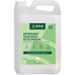 Détergent Tous sols Ecologique - Le Vrai Professionnel - Bidon 5L
